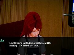 The secretary gets picked up and rides hard in the van with Mea Melone and Wendy Moon.