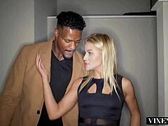 VixenPlus blondes enjoy club night with dominant BBCs