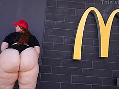 So this BBW Mia Dior rides big black cock after getting fired from McDonalds to land new job