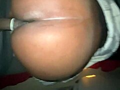 Shy teen fucks big black cock next door!