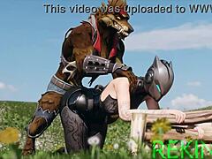 哦天哪，这个Fortnite色情合集有动漫本子风格的射精