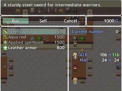 Forming Group with Three Hot Virgin Girls in Big-Breasted Adventurer Cuckold Harem RPG Part 1