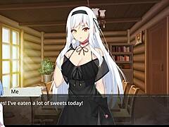 the witch traps the prisoner in her sexual dungeon during gameplay 6