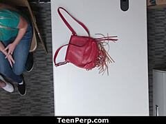 What If LP Officer Offers Teen Something to Prevent Future Theft with His Massive Cock in Office?