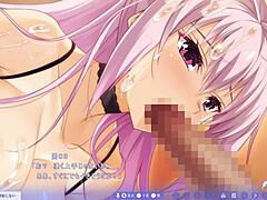 What happens backstage with bound women Yumi Neiya and Yuno Higashigasaki in lewd dance?