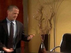 I feel so thrilled as luscious latina boss Dee rides and fucks her employee bent over in office.