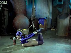 Batgirl Bound in Bondage, Subjected to Hardcore Parody Actions