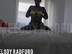 slutty twerking and teasing melody radford