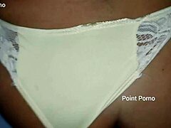 Friend left for beer, I ate his wife's pussy and came inside