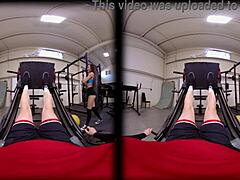 vrconk petite girl fucked by fat cock at gym in pov