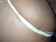 Friend left for beer, I ate his wife's pussy and came inside