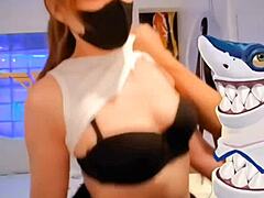 pinaylavagirl olga aoki screams in cowgirl orgasm. she takes deepthroat creampie bent over doggystyle.