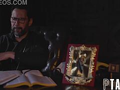 In a moment of taboo confession, petite teen Penelope Kay reveals her desires to priest Tommy Pistol. The Indian beauty with small tits and big ass explores hardcore reality in this amateur encounter.