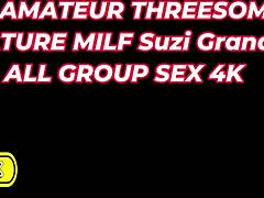 suzi grande rides dean's cock while sucking matt's monster dick in doggystyle