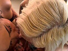 Sabrina Sabrok and Helena Danae getting fucked hard, can they take it?