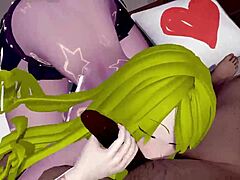 natsumi kyouno in hentai date a live rabbit hole sex and dance!