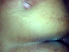 She didn't want anal at first. But amateur milf brunette accepts pov doggystyle assfucking in homemade video.