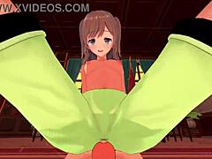 Girl Sneaks Into Office, Boss Believes It's A Dream.