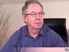 Old Teacher Feels Thrilled Getting Free Pussy From Petite Blonde Teen Rebecca For Better Grades