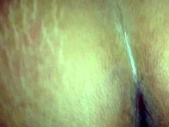 She didn't want anal at first. But amateur milf brunette accepts pov doggystyle assfucking in homemade video.