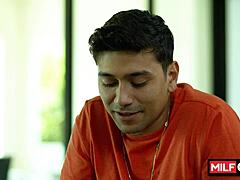 natural sexy big tit blonde teen 18+ seduces her friend and sucks him dry - katie morgan max fills 😘