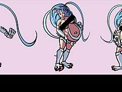 哇，动漫孕妇肚子膨胀，2019年9月