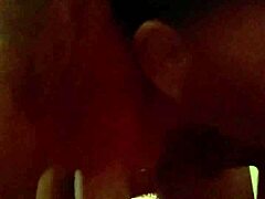 Amateur couple feels intense backshots and creamy cumload