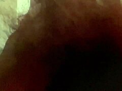 Amateur couple feels intense backshots and creamy cumload