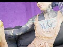 First time anal for shy goth punk alt teen - try muff diving and fingering with cunilingus lick!