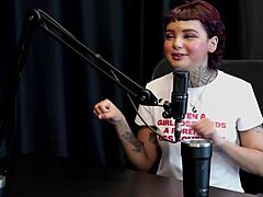 Fazia nervous before work, got tattooed in wild GROUP SEX outdoor POV - Annie Clementine on Sheer Red