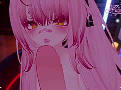 这个小坏蛋在无审查3D hentai中无情挑逗你，经过拒绝后积累到硬高潮。