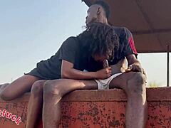 NIGERIA GIRL BLOWS MIND WITH WET BLOWJOB!