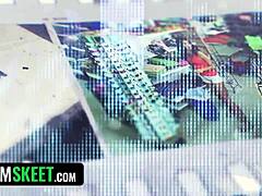 Pink Pussy Vibrator Thief Punished