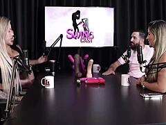 Safada Shows Off Blowjob Skills and Pussy in Bisexual Compilation with Juli Figueiró and Felipe Larrossa