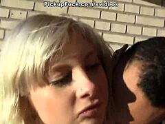 teen threesome sex on the balcony outdoor pickup