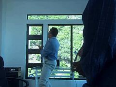 How Did Cute Brunette Ride Hard on a Boat?