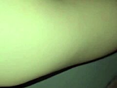 Step sister moans in tight pussy fucking