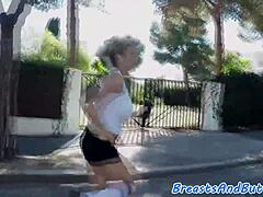 Bigtit Milf Picked Up And Fucked In Missionary Position With Big Tits And Ass