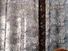 On The Balcony Watching Hot Neighbor Girl