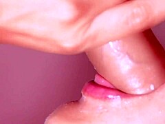 The journey concludes for a Japanese wife becoming a slut. She takes cum in mouth after close-up blowjob fucking.