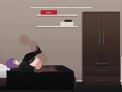 Passive girl with big natural tits gets fucked in all holes by monster cocks