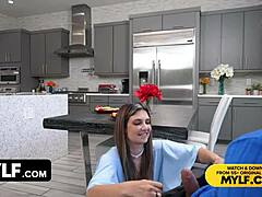 Horny Stepmom Deepthroats My Dick Riskily