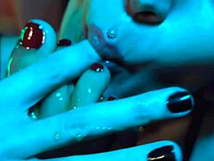 They Feel Deep Emotions Kissing Honey-Covered Toes