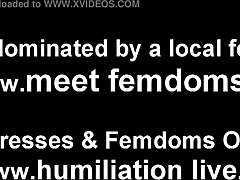 we know you like trying on our clothes in bdsm humiliation