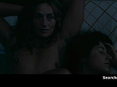 oh i love watching cécile de france in summertime 2015 with her small tits and brunette teen 18+ handjob action