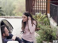 Sexy Teen Athena Faris Banged Hard By Crazy Stranger With Big Penis