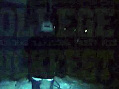 Teen Brunette Babe Teased in Missionary at Party, Petite Pussy Fucked Hard with Cumshot