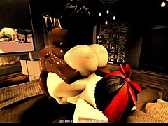 Curvy woman couldn't resist