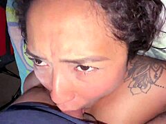 i cum on my stepsister's tits after blowjob