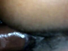 Jamaican Girl Soaks Wet While Riding Thick Caribbean Cock